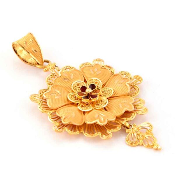 Gold Locket (Code- LHM143) - Image 2